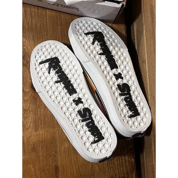 Revenge X Storm II Vol. 1 Black Flame Men’s Sneakers NIB Size 5 Authentic - Picture 8 of 15